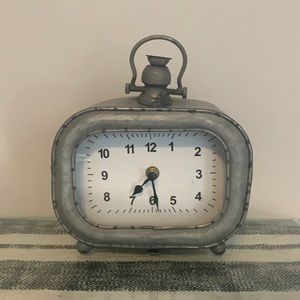 Stratton home decor Grey Alexander clock